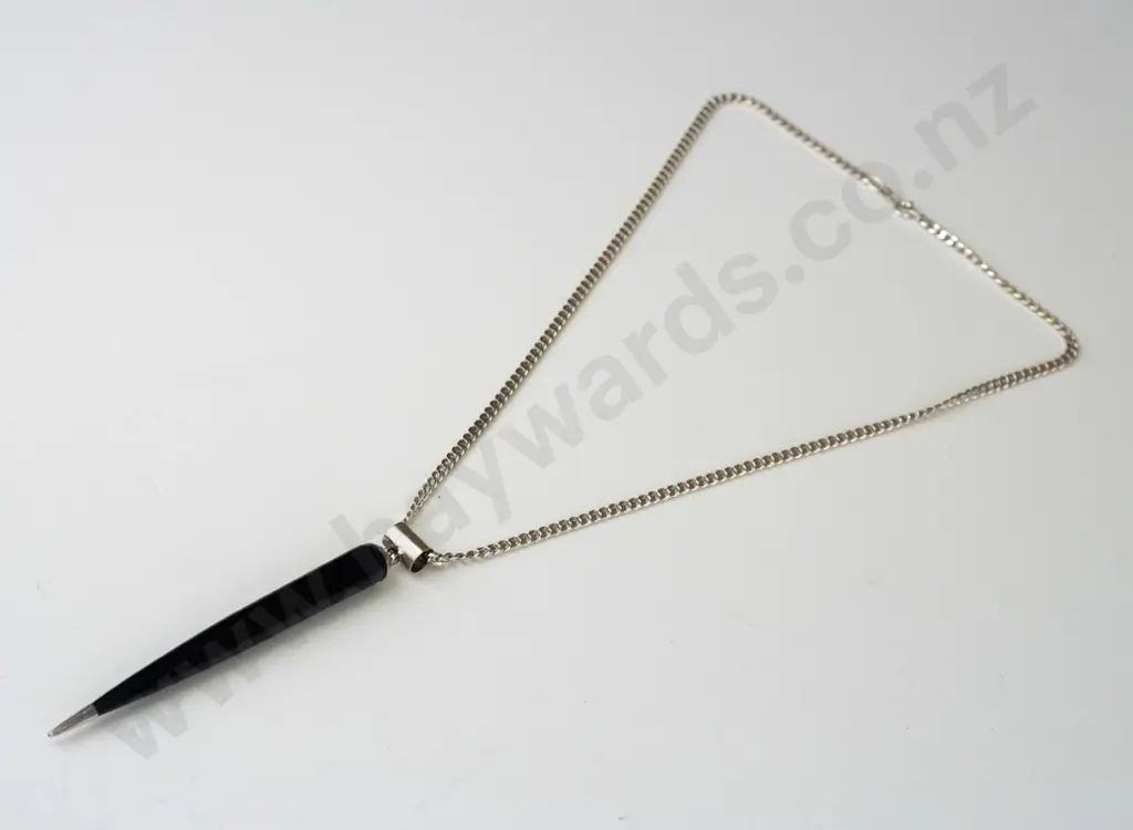 pencil style necklace chain stamped 925 Image 1++