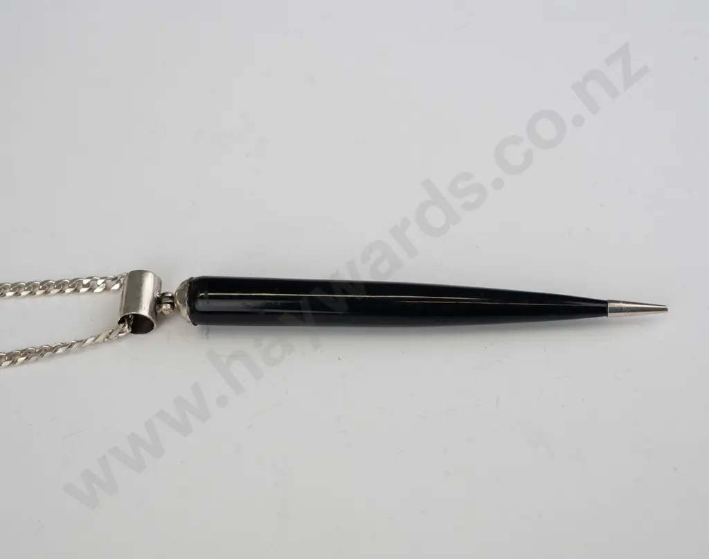 pencil style necklace chain stamped 925 Image 1++