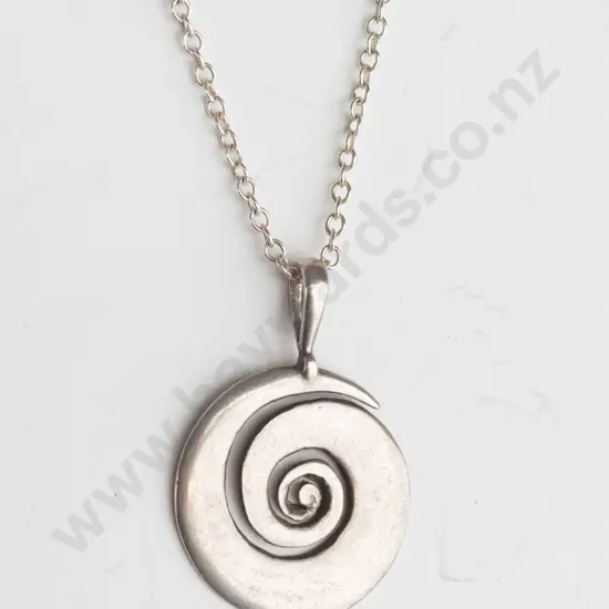 silver necklace stamped 925