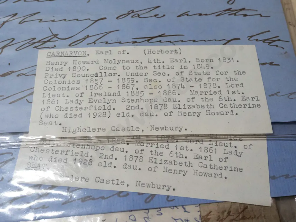 assorted antique letters and documents, 18th and 19th century dates, in plastic sleeves - see photos for family names Image 1++