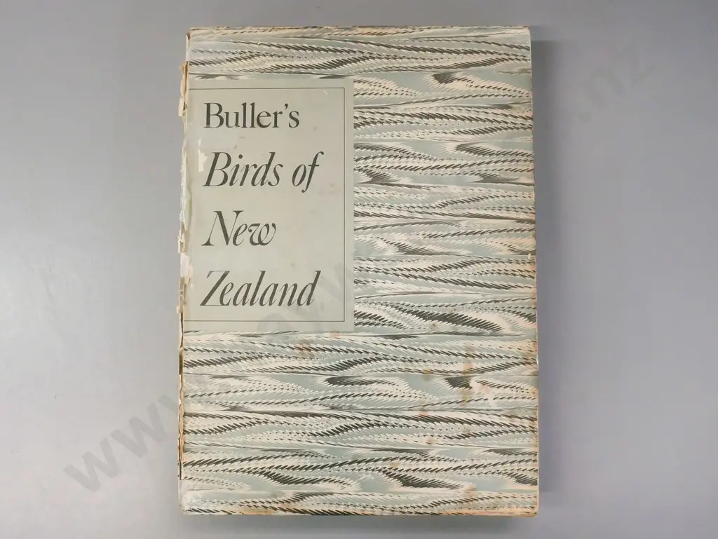 Bullers Birds of New Zealand in slipcase (EG Turbott ed., 1974 printing Whitcombe & Tombs). Light wear to dustjacket Image 1++