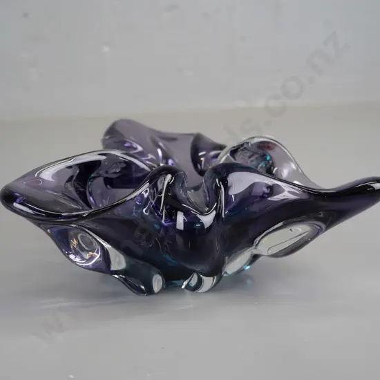 mid-century Murano-style glass bowl W-240