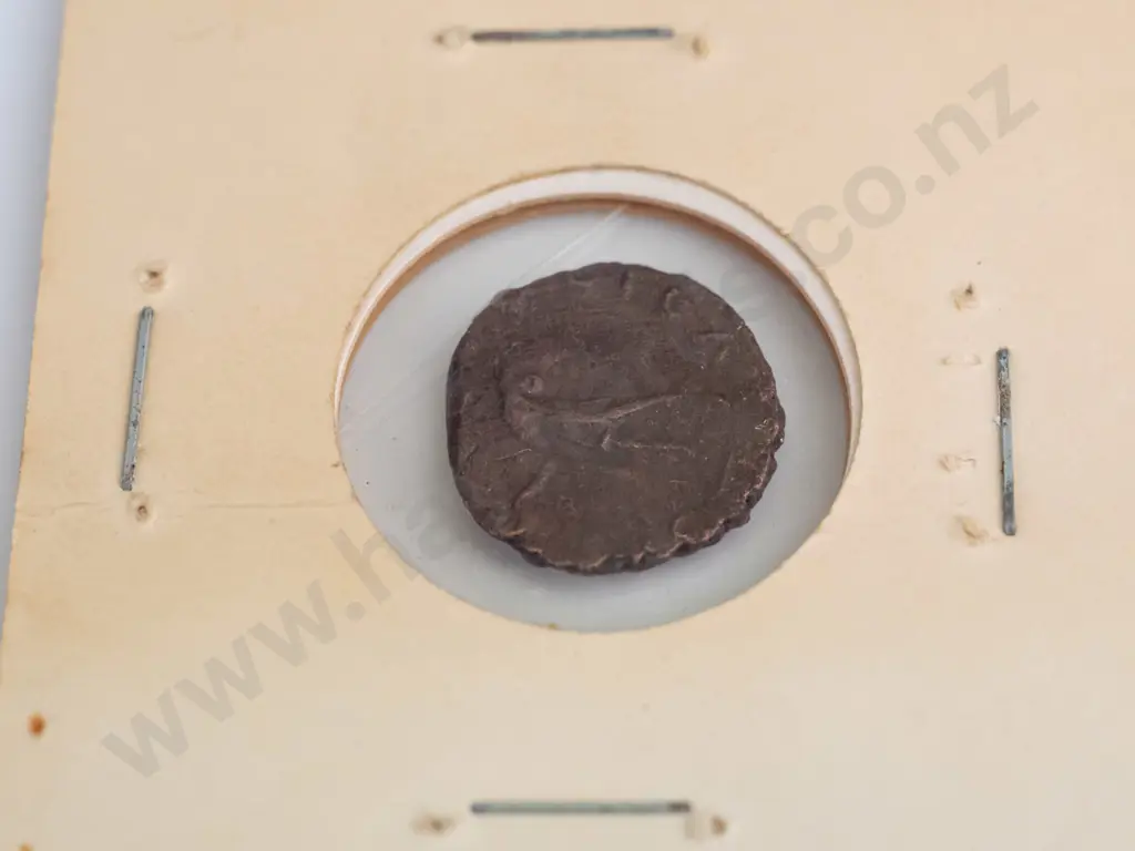 Roman coin Tetricus  A.D. 270-273 Bronze Antoninianus Coin in descriptive card Image 1++