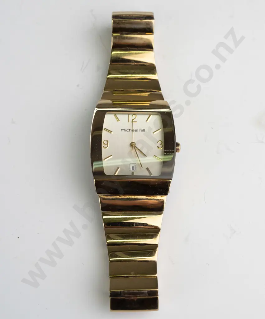 Michael Hill gents watch with spare link Image 1++