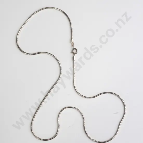 silver chain necklace stamped 925