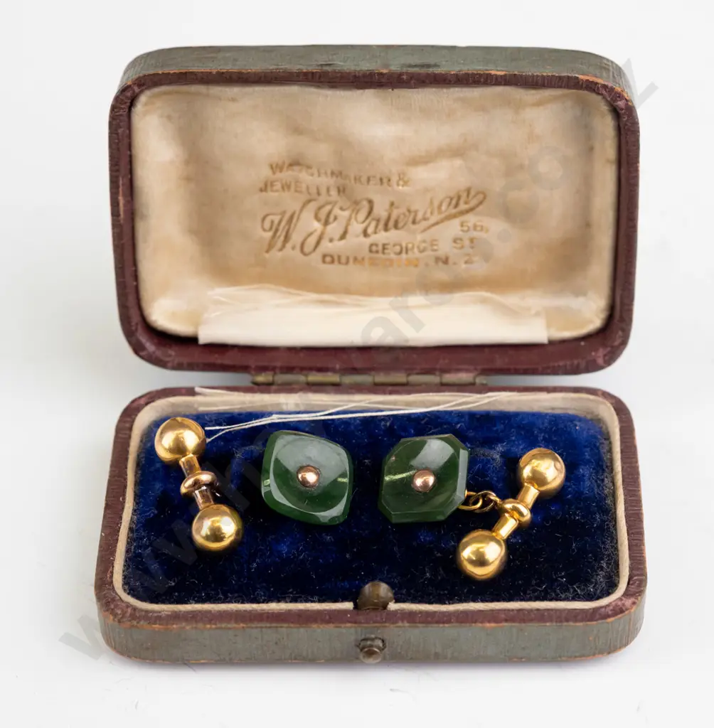pair of cuff link in case Image 1++
