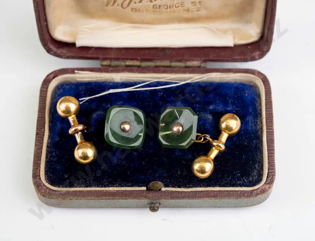 pair of cuff link in case Image 1++