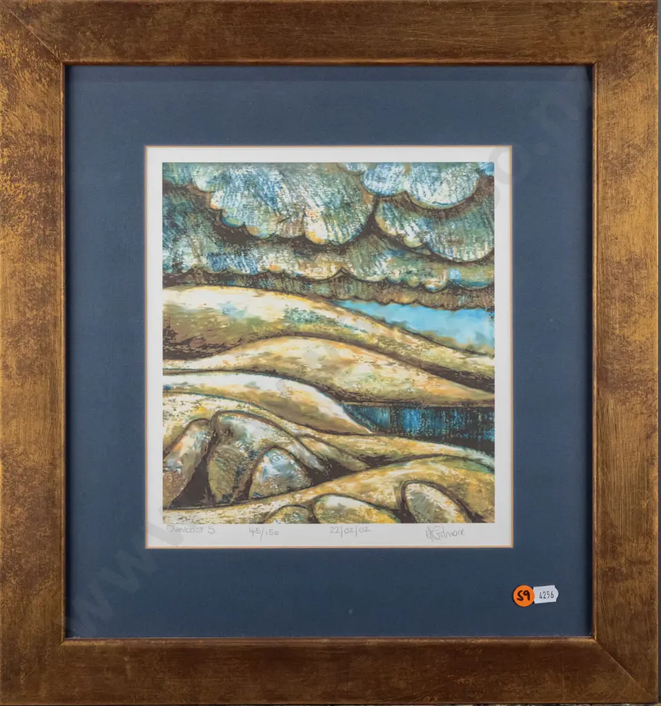 Gilmore '02 - framed ltd edition print "Overcast 5" H230 W230 Image 1++