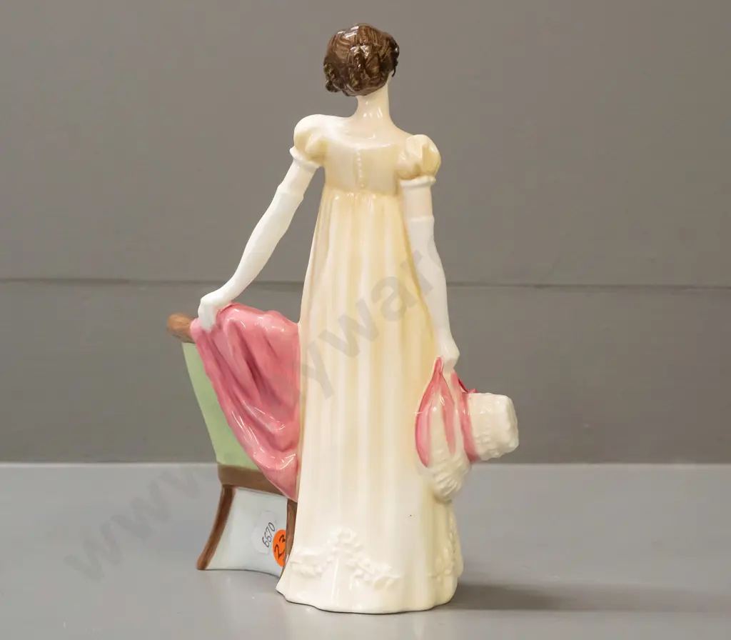 Royal Doulton figure - Jane Austen's "Emma" - 1997, edition 389 of 3500, from Literary Heroines series, H-210 W-150 Image 1++