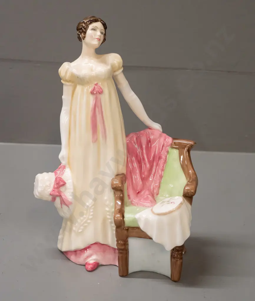 Royal Doulton figure - Jane Austen's "Emma" - 1997, edition 389 of 3500, from Literary Heroines series, H-210 W-150 Image 1++