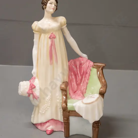 Royal Doulton figure - Jane Austen's "Emma" - 1997, edition 389 of 3500, from Literary Heroines series, H-210 W-150