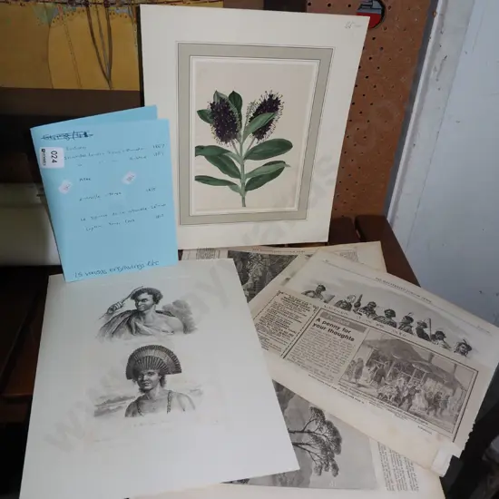 15x various engravings