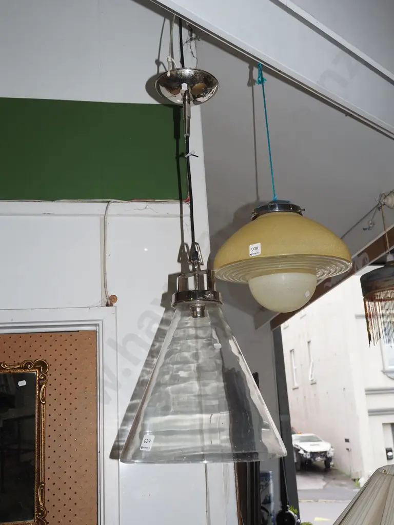 modern glass pendant light shade Image 1++