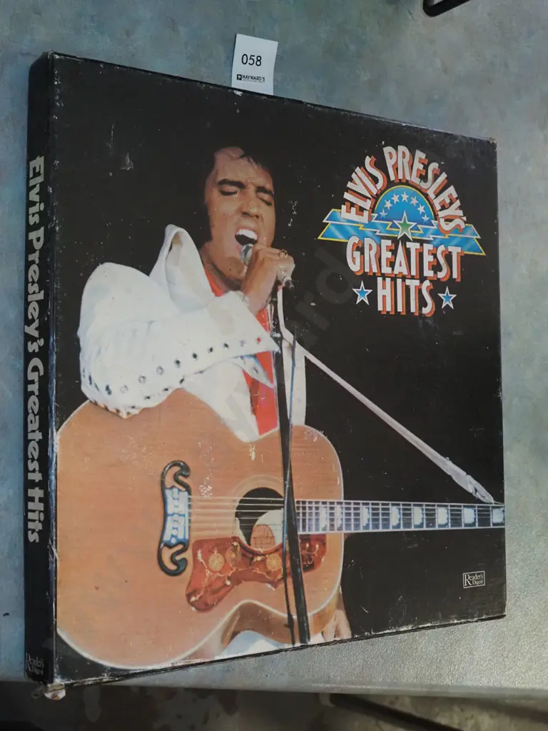 boxed Elvis Presley Greatest Hits record set Image 1++