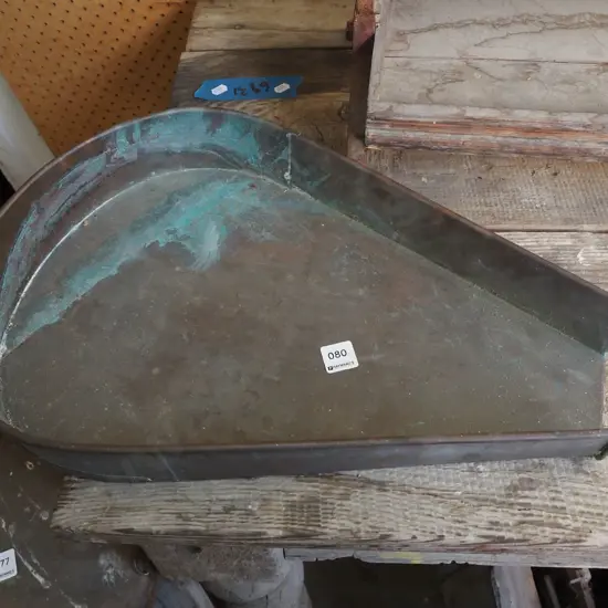 copper pouring tray