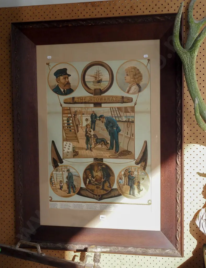 framed poster print - The Stowaway Image 1++