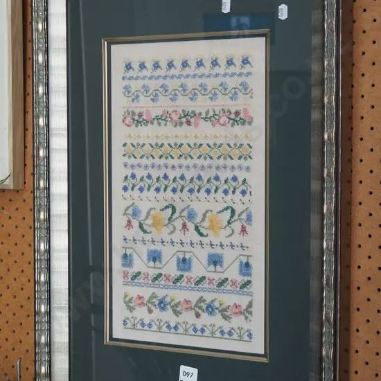 framed needlework