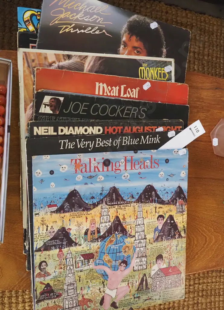 LPs; Michael Jackson, Talking Heads etc Image 1++