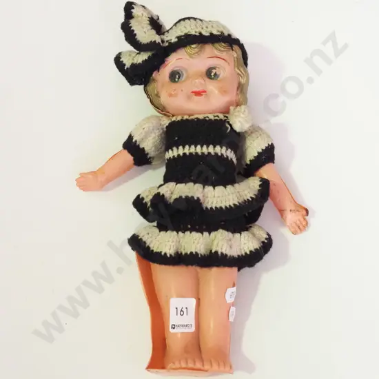 vintage celluloid Kewpie doll - damage