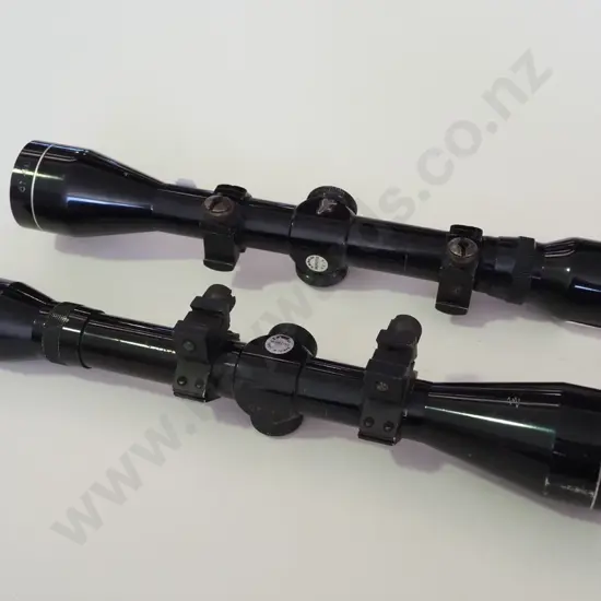 2x rifle scopes