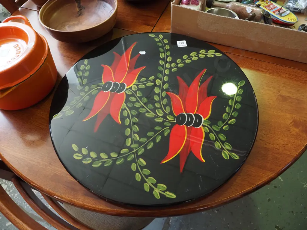 hand painted lazy susan Image 1++