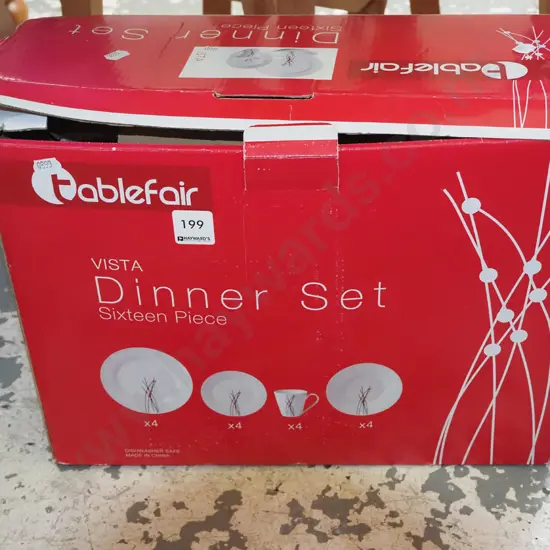 boxed 16 piece Table Fair dinner set