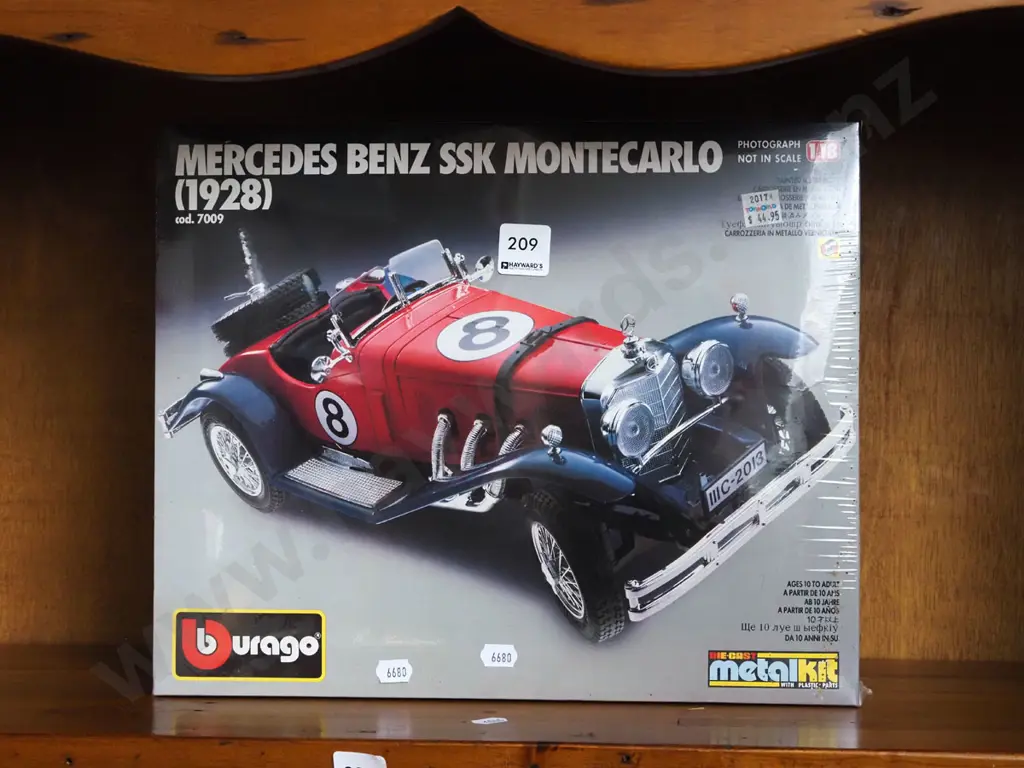 as new yet to be assembled model of Mercedes Benz Monte Carlo Image 1++