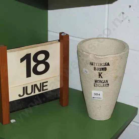 crucible, desk top perpetual calendar