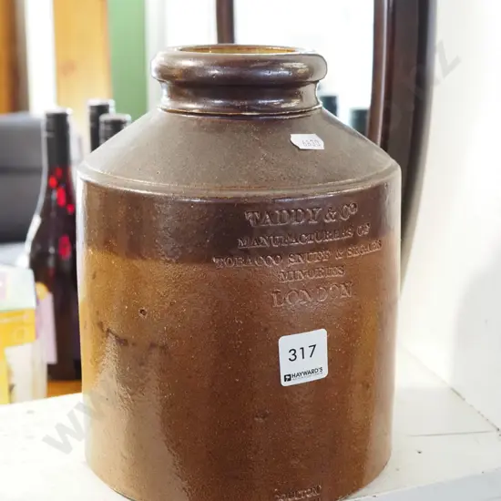Taddy and Co salt glazed crock