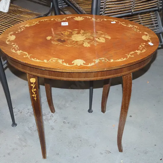 Sorrento style lift top musical table - clockwork musical part not working