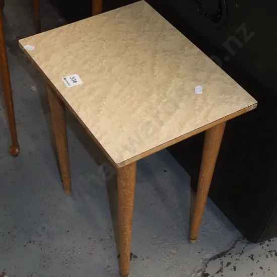 small formica top table H370