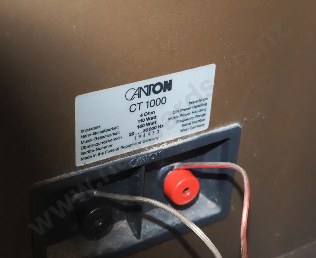 Denon receiver AV1603, Pioneer turntable PL/X50, pair of Canton speakers - goes well Image 1++