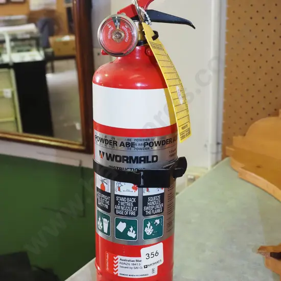 fire extinguisher