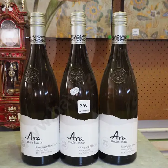 3x bottles of Ara sauvignon blanc 2016