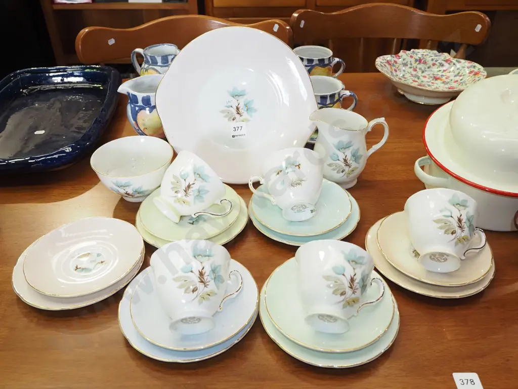 Royal Grafton floral tea, cups etc Image 1++