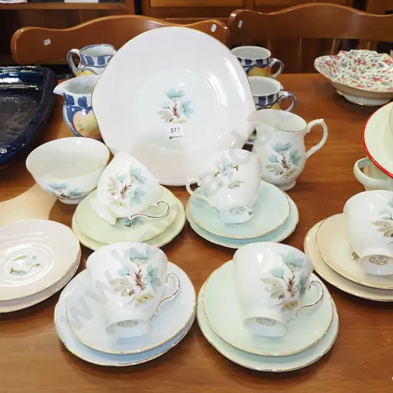 Royal Grafton floral tea, cups etc
