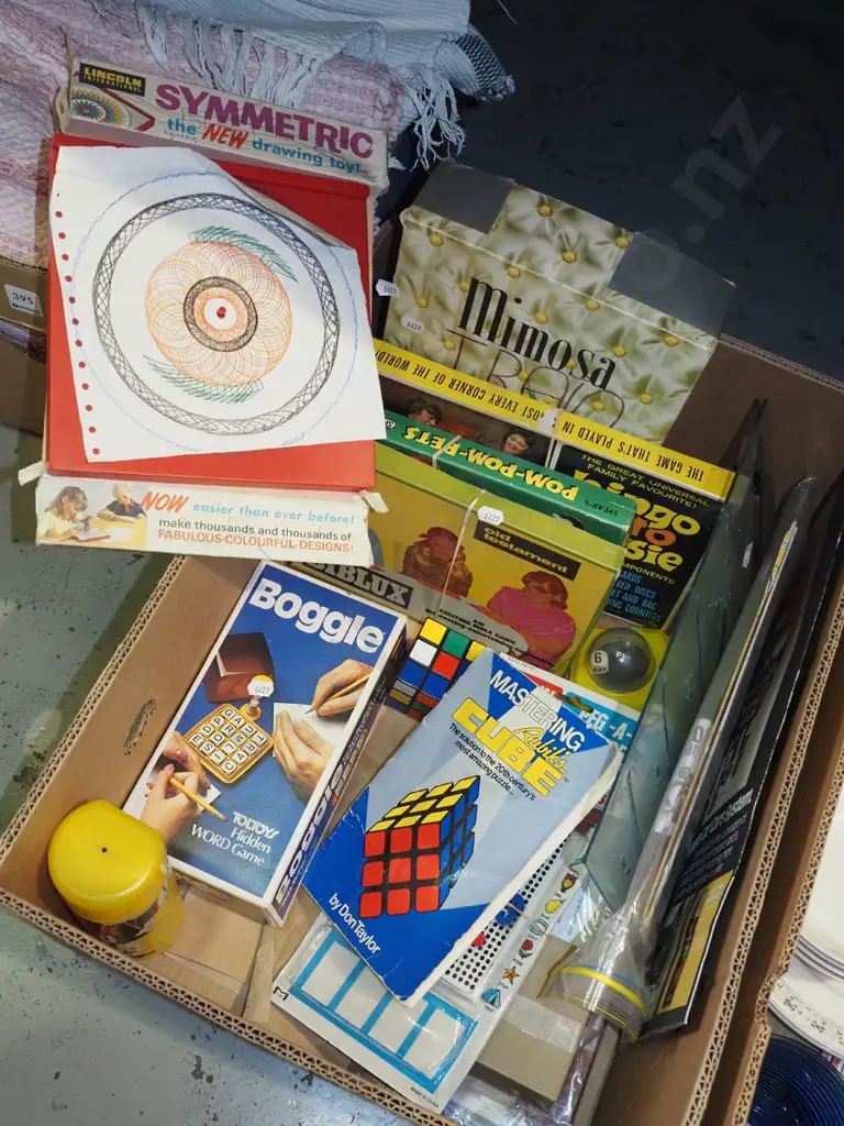 box; various toys Image 1++