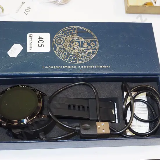 cased smart watch