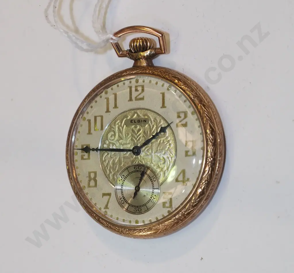 Elgin USA pocket watch (going) Image 1++