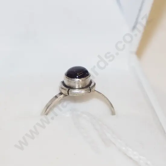 sterling silver ameythst ring