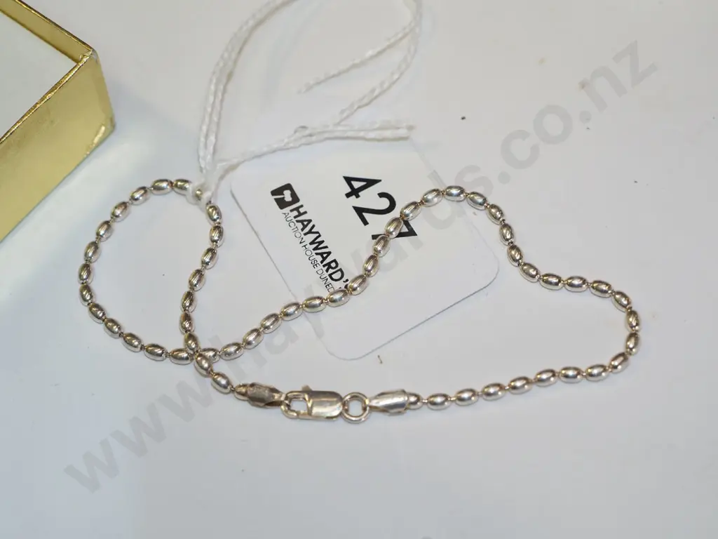 sterling silver anklet Image 1++