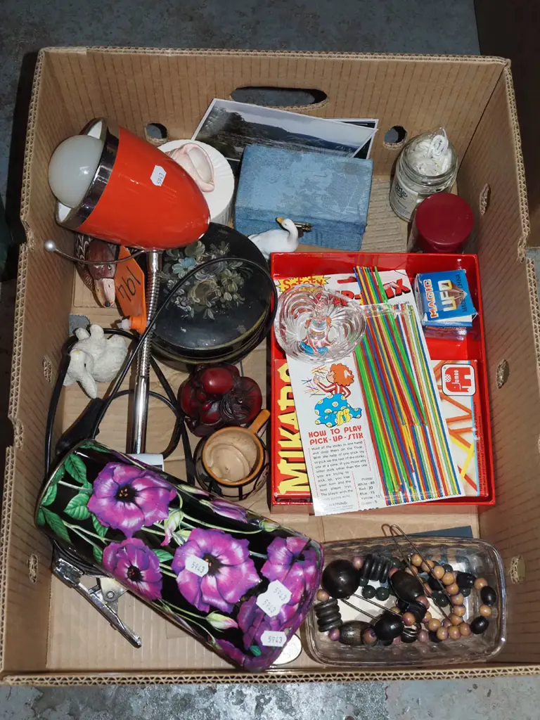 box; tins, clamp adjustable, toys etc Image 1++
