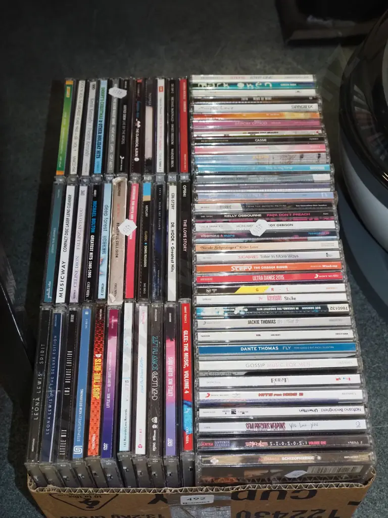 box of CDs Image 1++