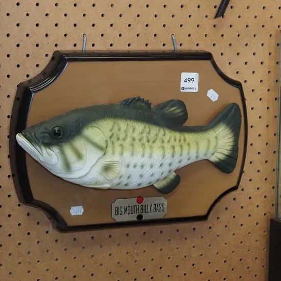 Billy Big Mouth singing fish - no batteries