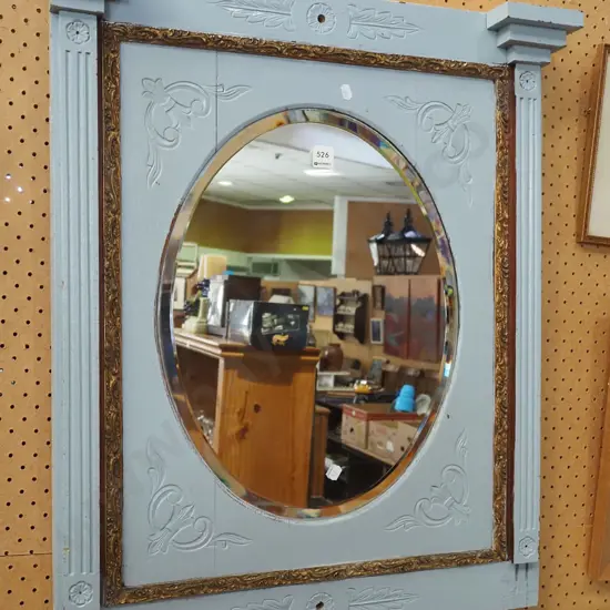 bevelled edge mirror back dresser mirror H740