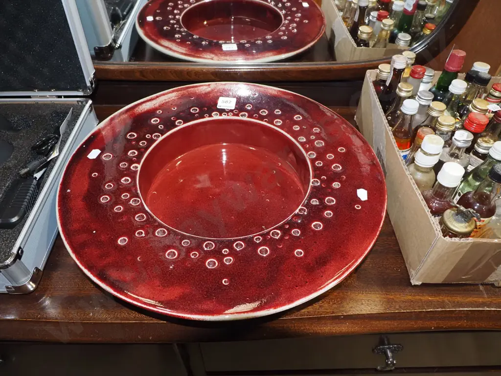 large pottery bowl Diam380 Image 1++