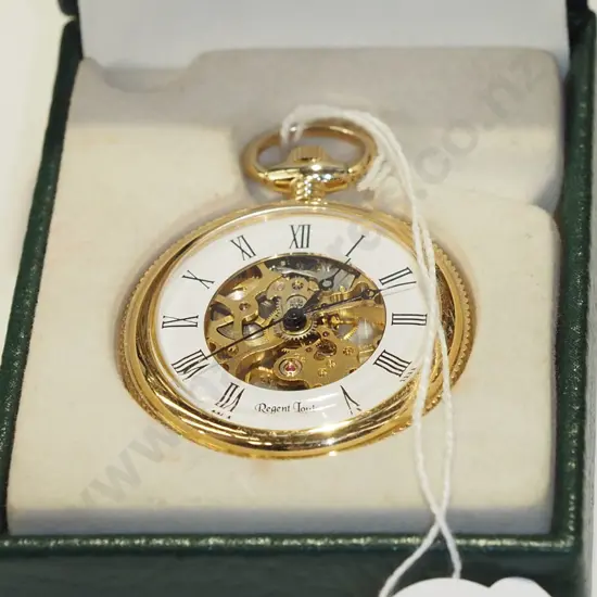Regent Louis skeleton pocket watch 