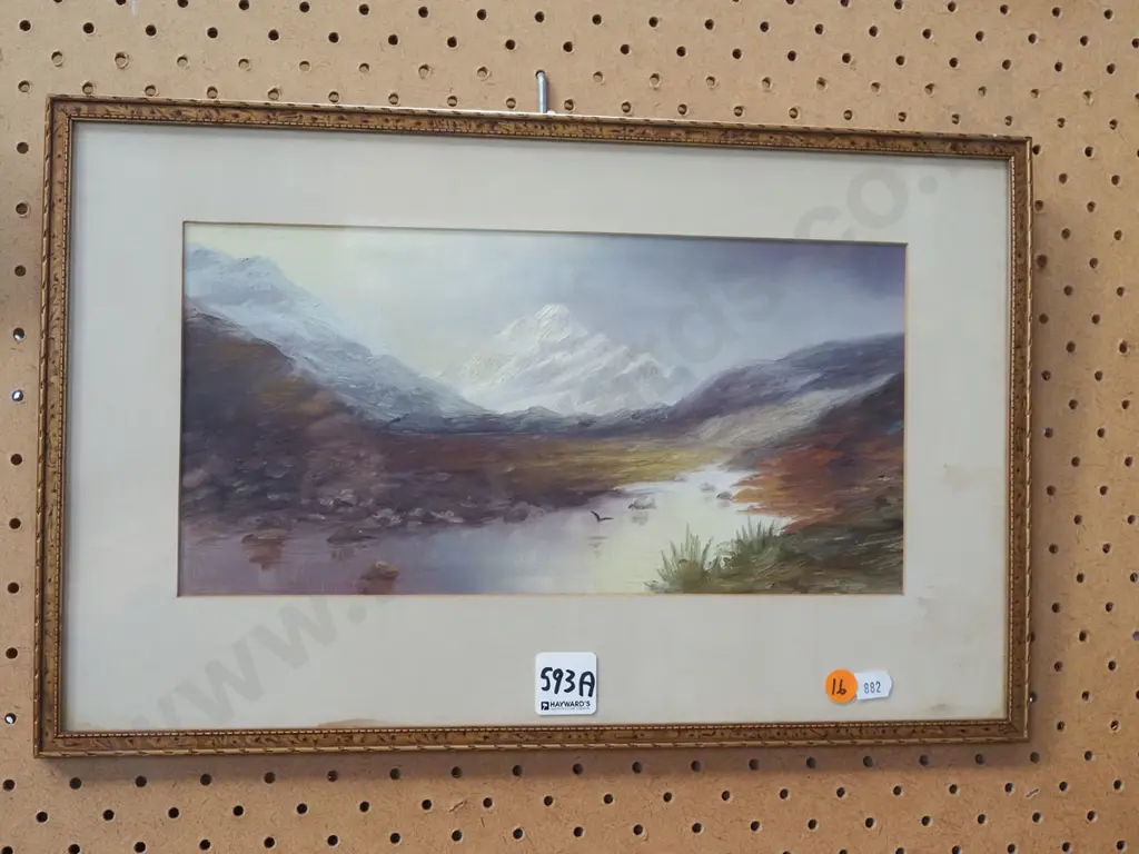 framed oil - landscape Image 1++