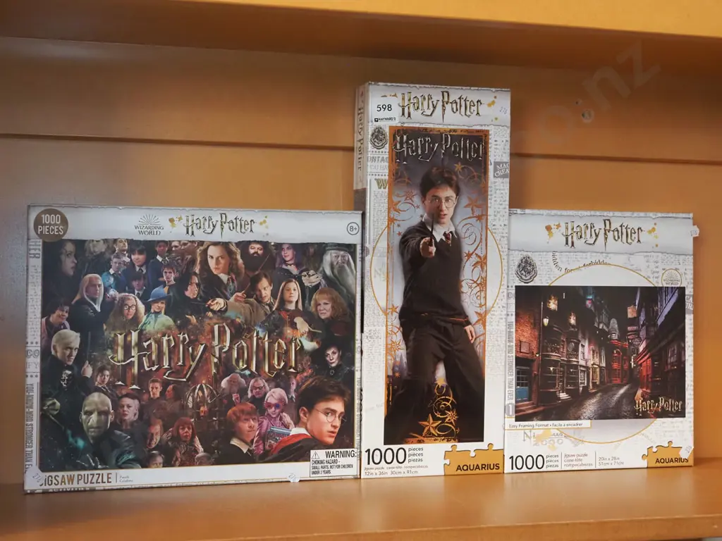 3x Harry Potter puzzles Image 1++