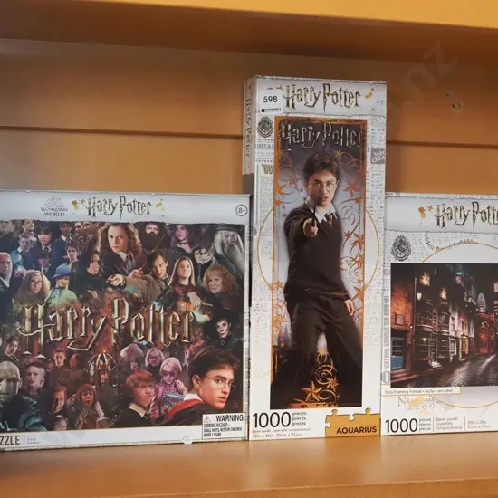 3x Harry Potter puzzles